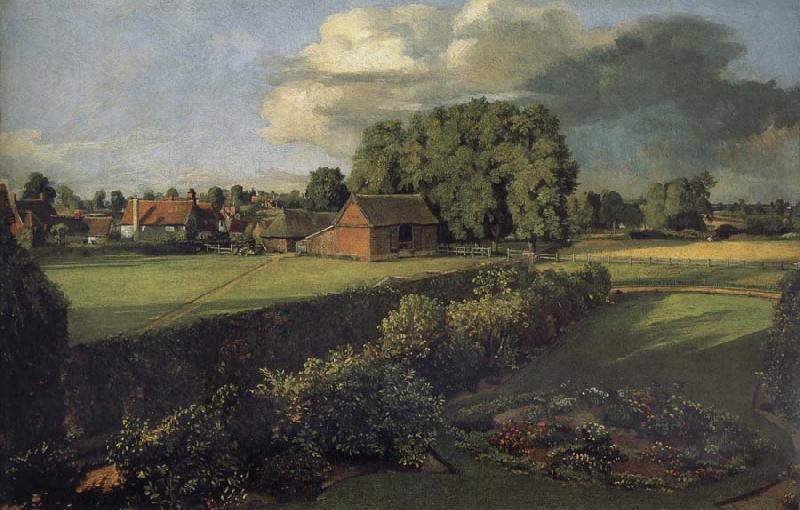 John Constable The Flower Garden at East Bergholt House,Essex oil painting image